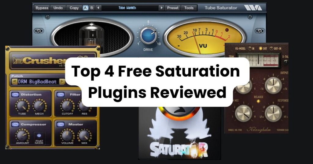 est free saturation plugins for music production – add analog warmth and harmonic distortion to your mixes
