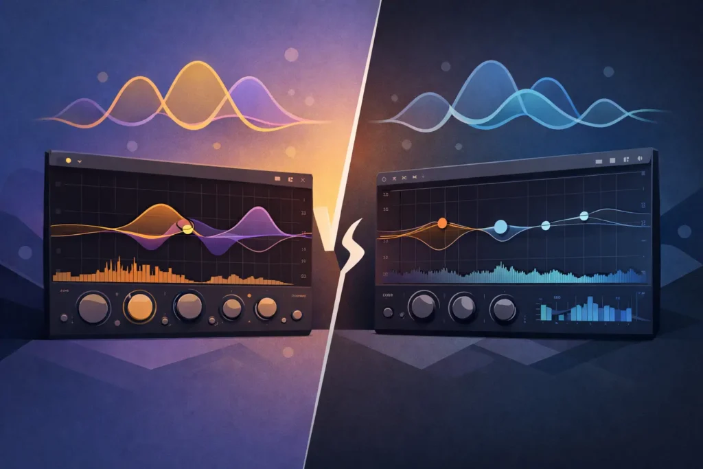 FabFilter Pro-Q vs Kirchhoff EQ